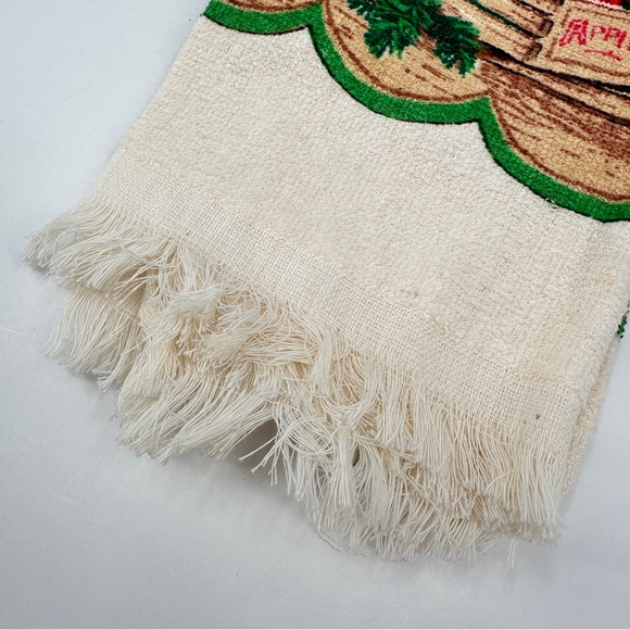 Vintage Cecil Saydah Kitchen Hand Dish Towel Country Christmas Classic Holidays - Picture 4 of 6